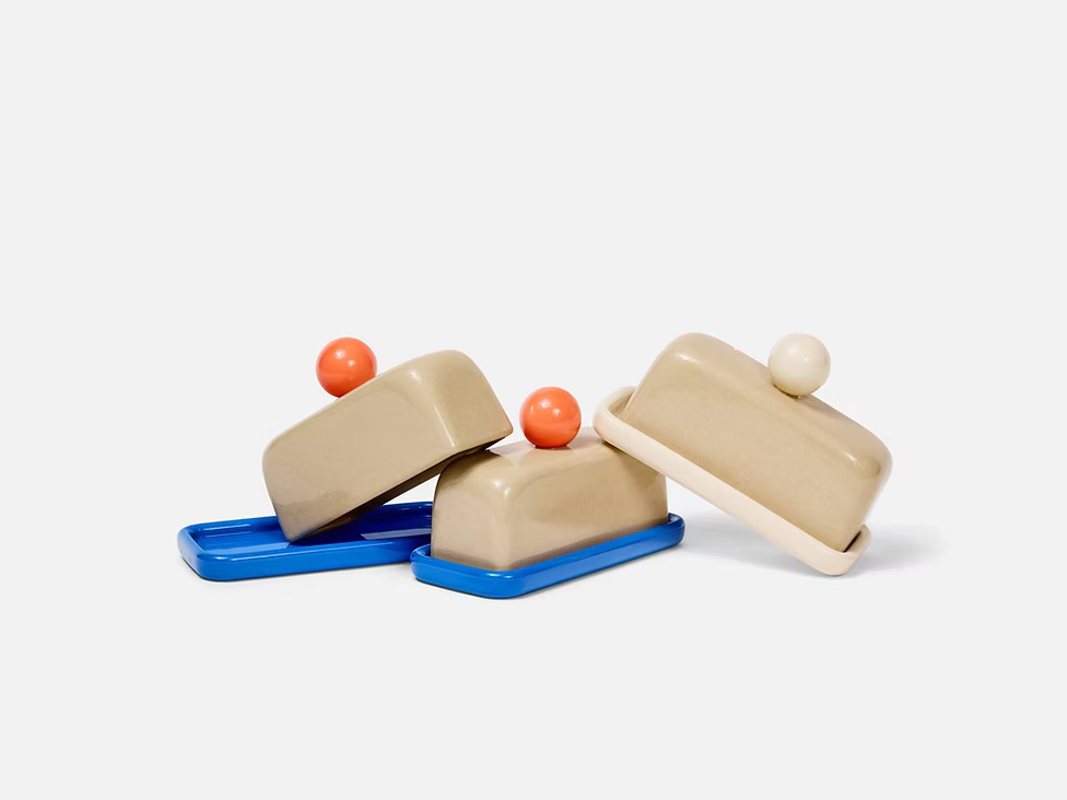 Base Ceramics Butter Dish
