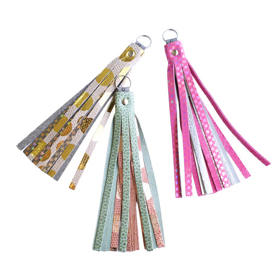 Carmine Tassle Charm