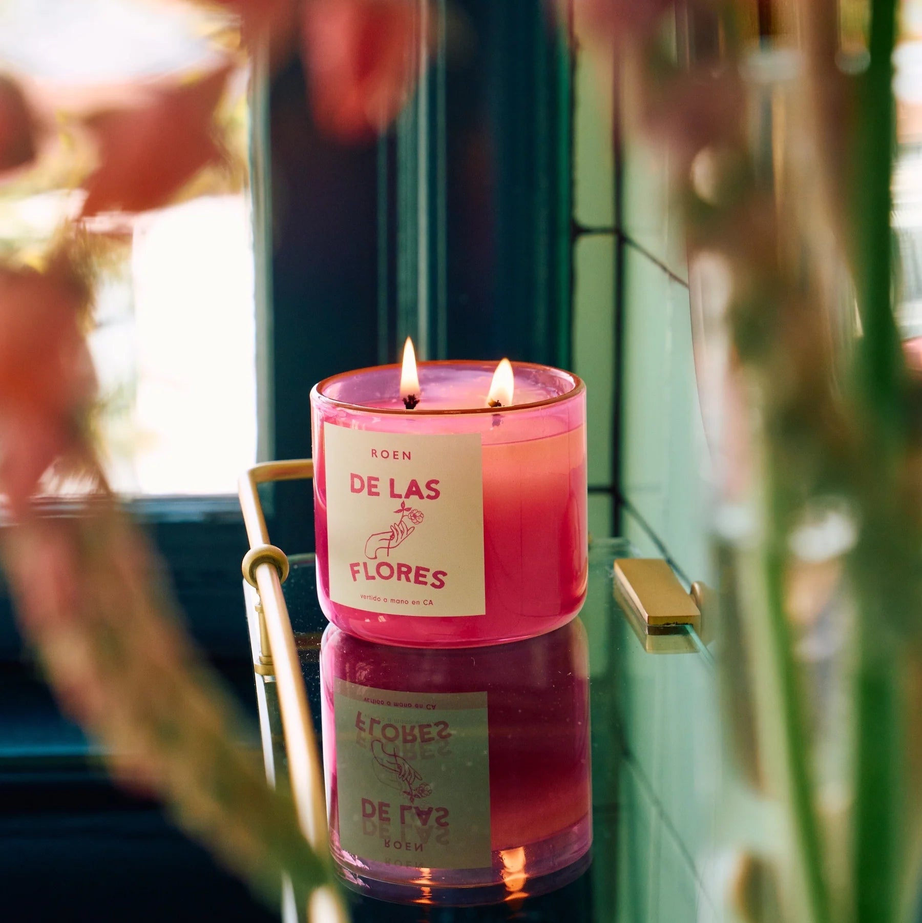 Roen De Las Flores Candle